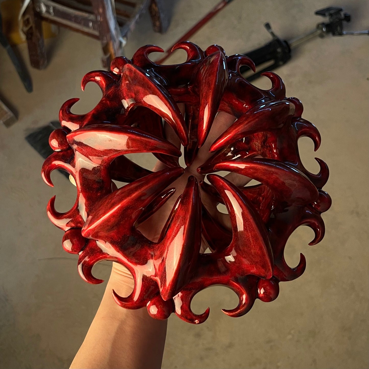Red Deske Angel (without base)