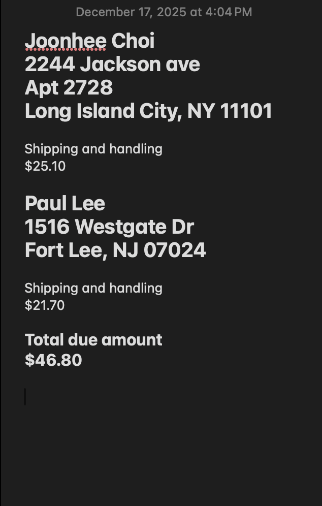 for Paul!